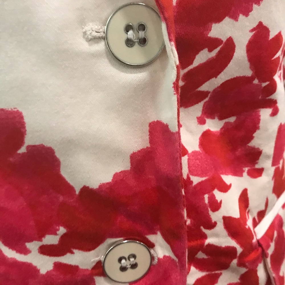 7th Ave Floral blazer size 4 - Picture 2 of 8